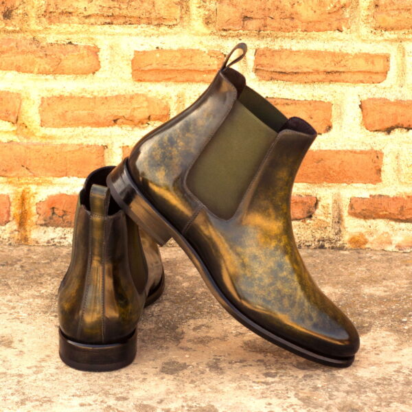  Luxury Handbags by you Hand Made Patina Chelsea Boot Classic, view 4