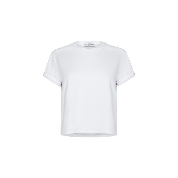 Sport Angel women’s white t-shirt Activewear crop top Luxury Shoes 