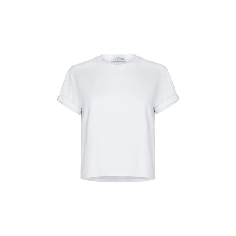 Sport Angel women’s white t-shirt Activewear crop top Luxury Shoes 