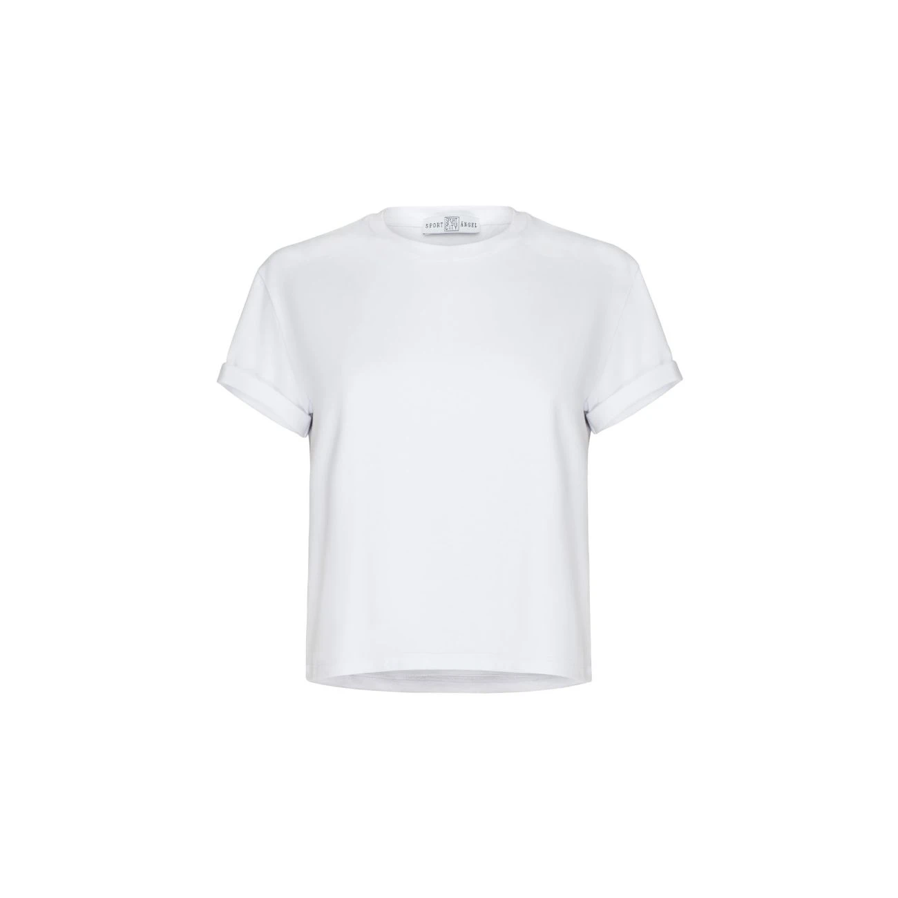36 Sport Angel women’s white t-shirt Activewear crop top Luxury Shoes