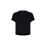 Sport Angel women’s black t-shirt Activewear crop top Luxury Shoes 