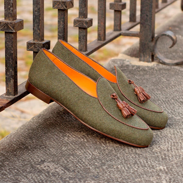  Luxury Handbags by you Mens Slippers Belgian Slipper Shoe, view 4