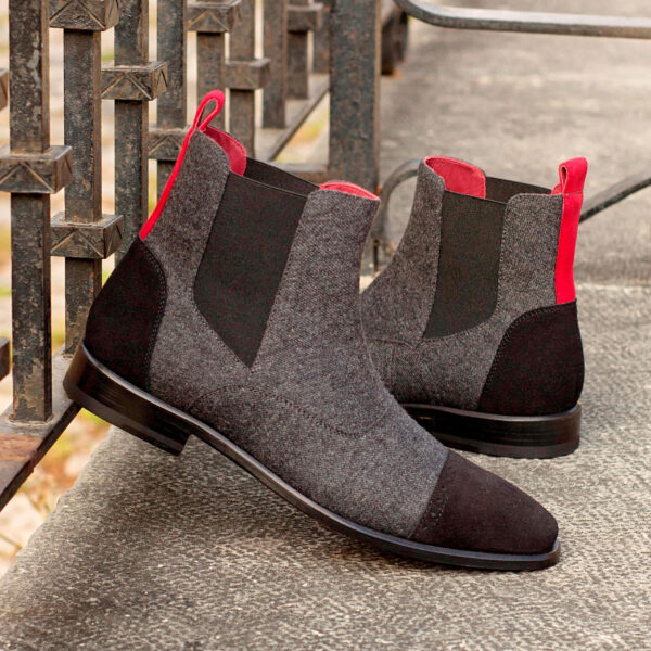  Luxury Handbags by you Mens Dress Chelsea Multi Boot, view 4