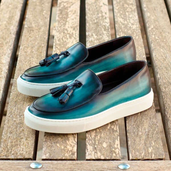  Luxury Handbags by you Green Belgian Sneaker, view 4