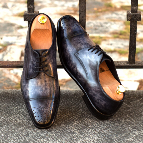  Luxury Handbags by you Hand Made Patina Derby Shoe, view 4