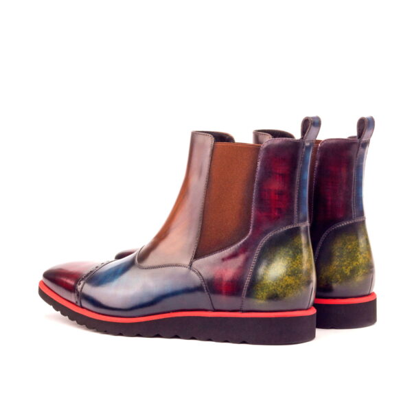 Luxury Handbags by you Hand Made Patina Chelsea Multi Boot, view 2