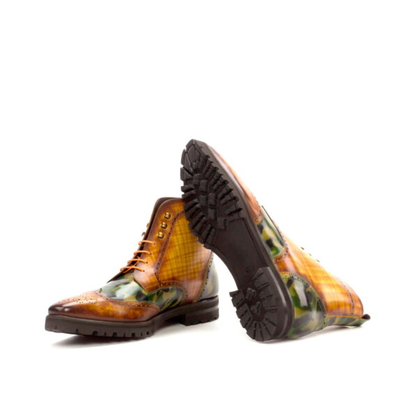  Luxury Handbags by you Hand Made Patina Military Brogue Shoe, view 3