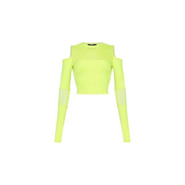 Sport Angel women’s flamingo neon crop top Activewear pilates Luxury Shoes 