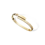 Vertigo 5 Gold Plated Bangle Cuffs Bangle Luxury Shoes 