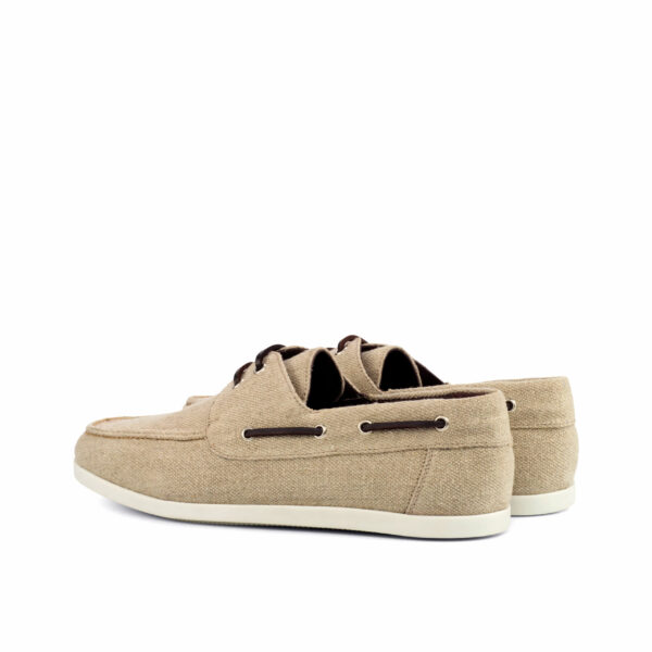  Luxury Handbags by you Beige Mens Boat shoes, view 2