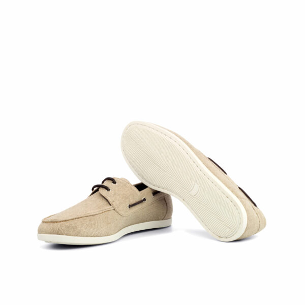  Luxury Handbags by you Beige Mens Boat shoes, view 3