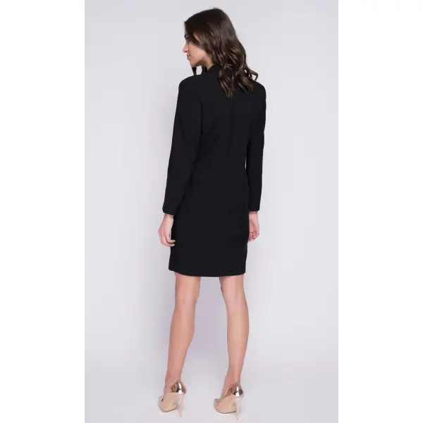 black sequin tuxedo dress ‘S Black Sequin Tuxedo Dress Clothing black dress Luxury Shoes 