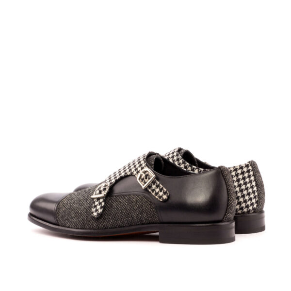  Luxury Handbags by you Gray Double Monk Shoe, view 2