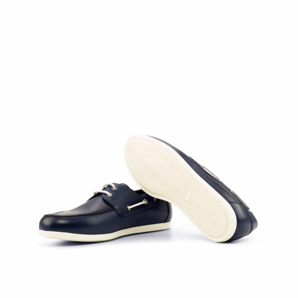  Luxury Handbags by you Navy blue boat shoes, view 3