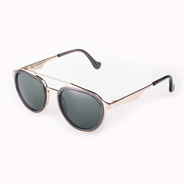 Neo-Ne men’s argos gold metal sunglasses Men Black Luxury Shoes 