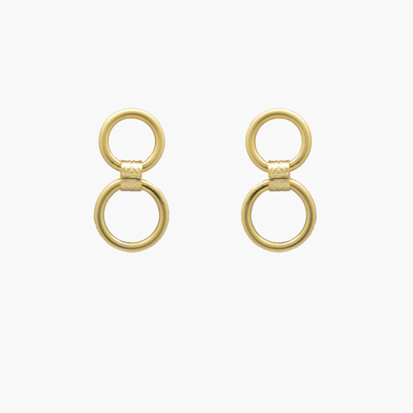 Tali 24 Karats Gold Plated Bronze Earrings Earrings best seller Luxury Shoes 