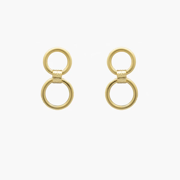 Tali 24 Karats Gold Plated Bronze Earrings Earrings best seller Luxury Shoes 