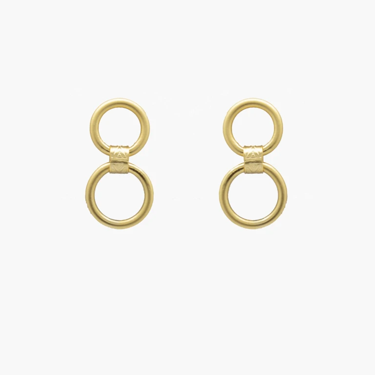 Tali 24 Karats Gold Plated Bronze Earrings Earrings best seller Luxury Shoes 