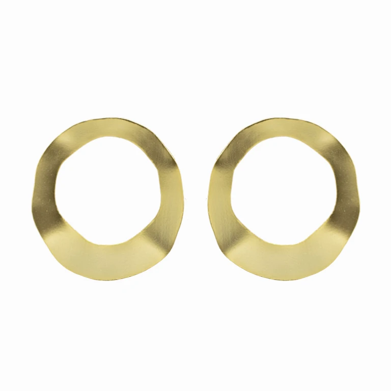 Jelek 24 Karats Gold Plated Bronze Earrings Accessories best seller Luxury Shoes 