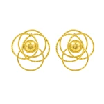 Flor Amazona women’s coralina gold earrings Jewelry  Luxury Shoes 