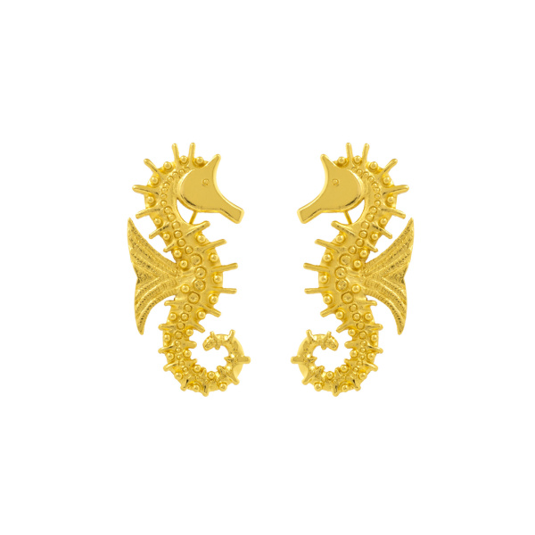 Flor Amazona women’s umi umi gold earrings Jewelry earing Luxury Shoes 