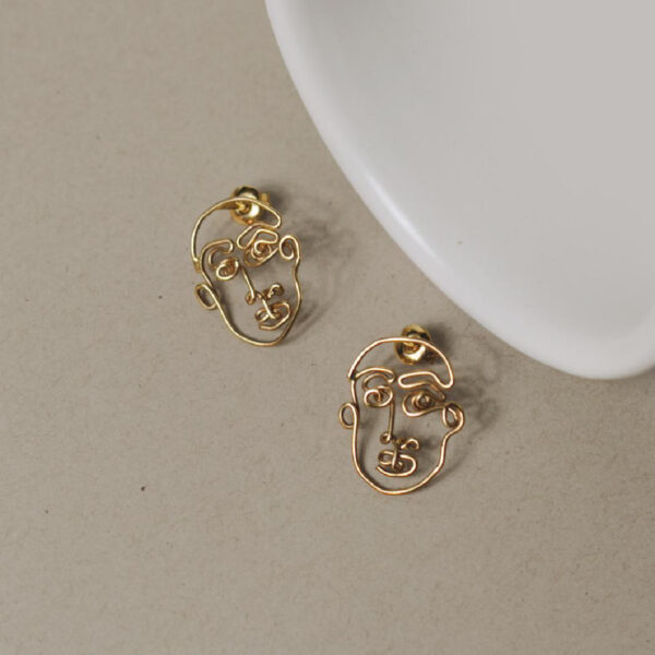 Alejandra de coss women´s stabile mini earrings introductory offer, view 2