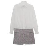 Alejandra de coss women´s Shirt half Jacket Clothing classic color Luxury Shoes 