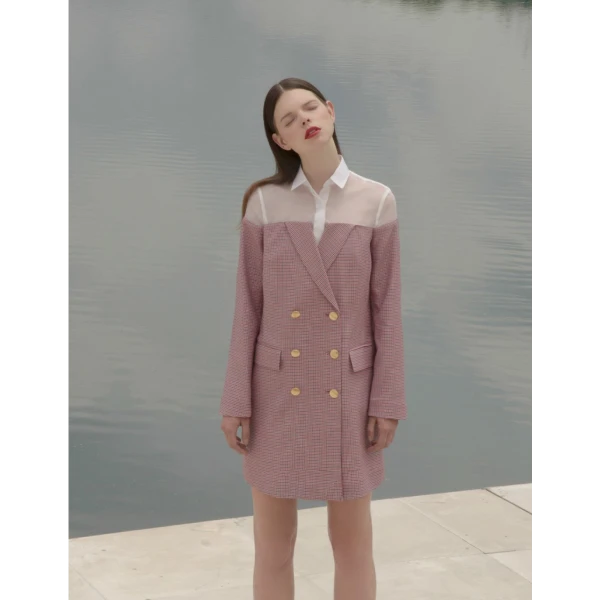 Alejandra de coss women´s deconstructed coat Clothing classic color Luxury Shoes 