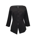 Sebastian Black Shirt – size 8   Luxury Shoes 