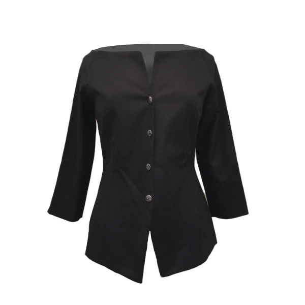 Sebastian Black Shirt – size 8   Luxury Shoes 