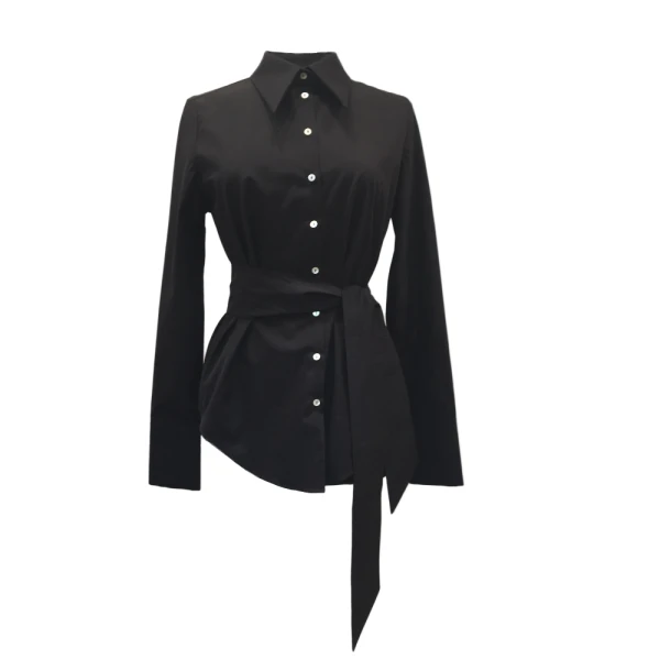 Fedor Black Shirt – size 8   Luxury Shoes 