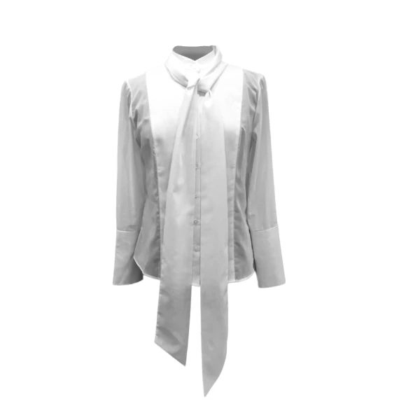 Leslie White Shirt – size 8   Luxury Shoes 