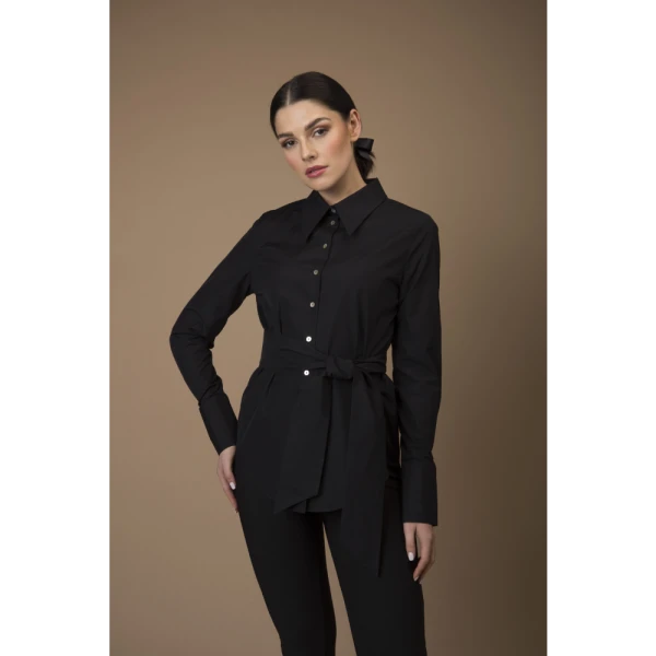 Fedor Black Shirt – size 8   Luxury Shoes 
