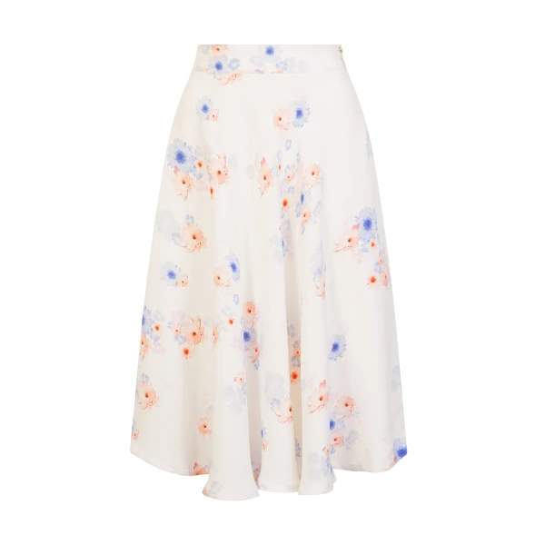 Beach Flower Midi Skirt Clothing exclusive design Luxury Shoes 