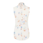 Beach Flower Silk Top Clothing designer Luxury Shoes 