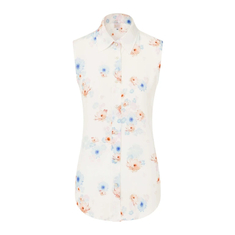 Beach Flower Silk Top Clothing designer Luxury Shoes 