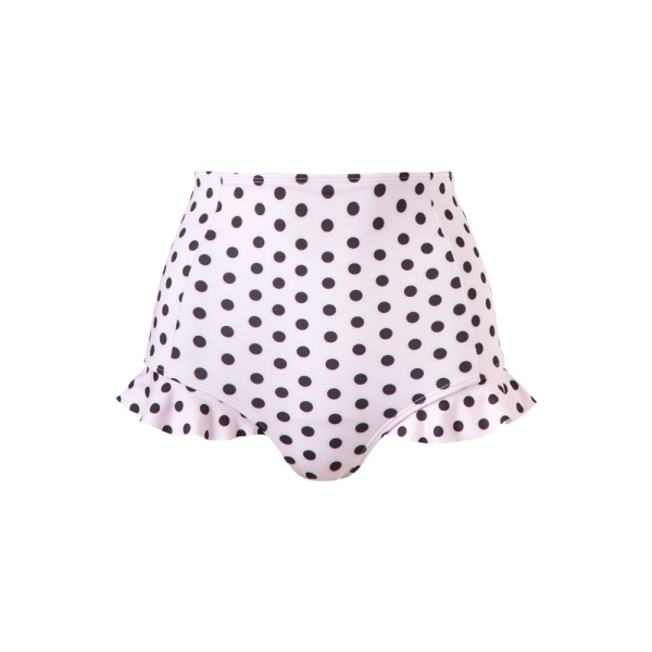Bora bora polka dot swimwear bottom Women beachwear Luxury Shoes 