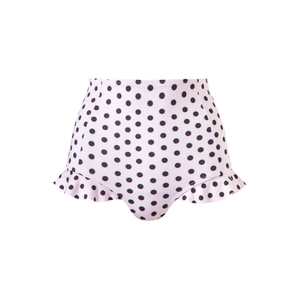 Bora bora polka dot swimwear bottom Women beachwear Luxury Shoes 