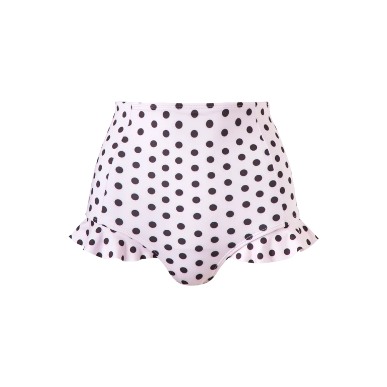 Bora bora polka dot swimwear bottom Women beachwear Luxury Shoes 
