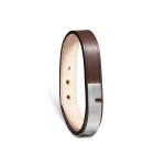 Bracelet Cuir Marron_ Bracelet cuir Homme _ URSUL PARIS® chocolat U-Turn Simple Bracelet Fauve Men Bracelet Luxury Shoes