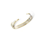 Bracelet argent & or_ REVERSE _ Ursul Paris (1) Reverse Silver Bangle Bracelet Cuffs Bangle Luxury Shoes