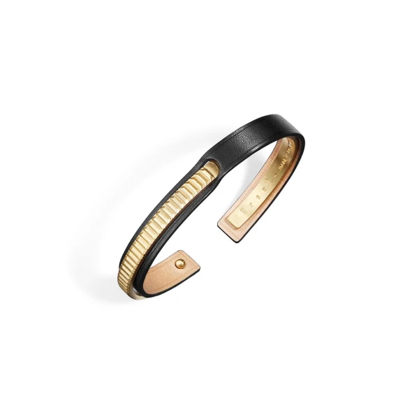 Uraeus Gold Plated Cuff Bracelet Men  Luxury Shoes 
