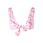 California pink print bikini top Beachwear beachwear Luxury Shoes 