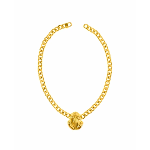 Cristal Party Necklace Jewelry gold plated Luxury Shoes 