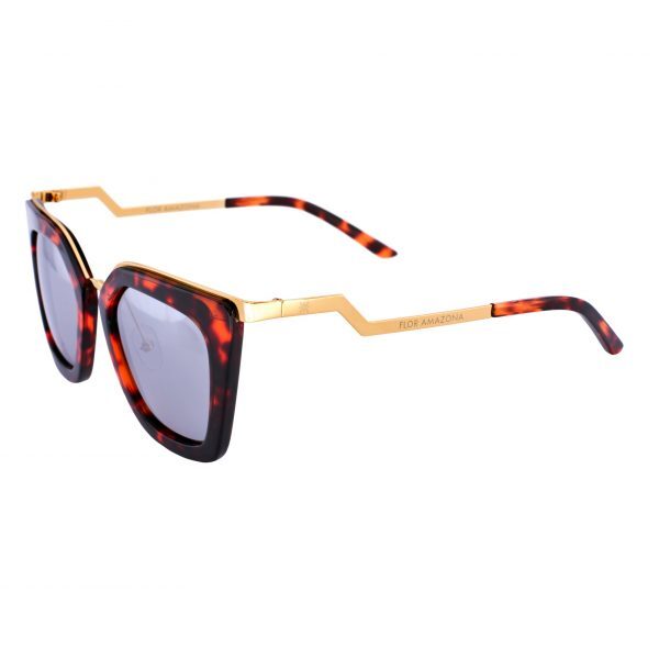 Flor Amazona women’s flora carey sunglasses, view 3