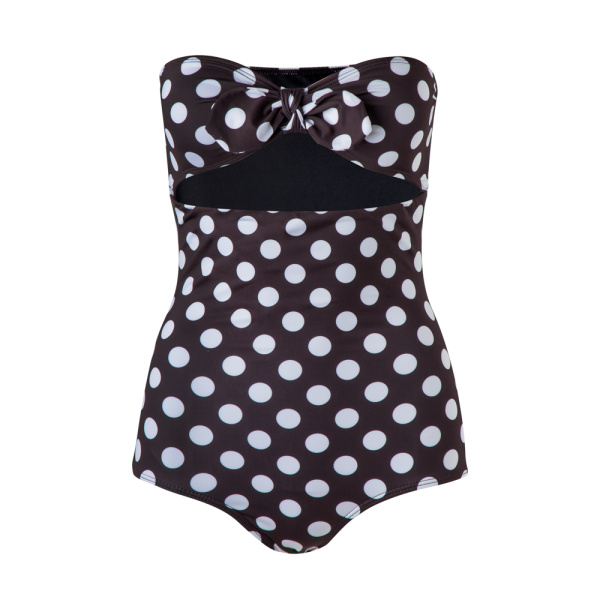 VerdeLimon women’s fiji one-piece polka dot swimsuit Clothing beachwear Luxury Shoes 