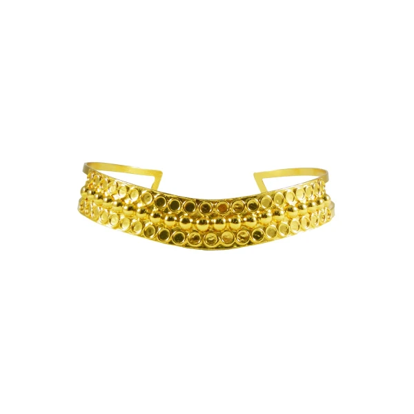 Gaia Choker Jewelry gold plated Luxury Shoes 