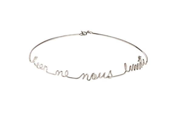 Alejandra de coss women´s simone silver choker Jewelry choker Luxury Shoes 