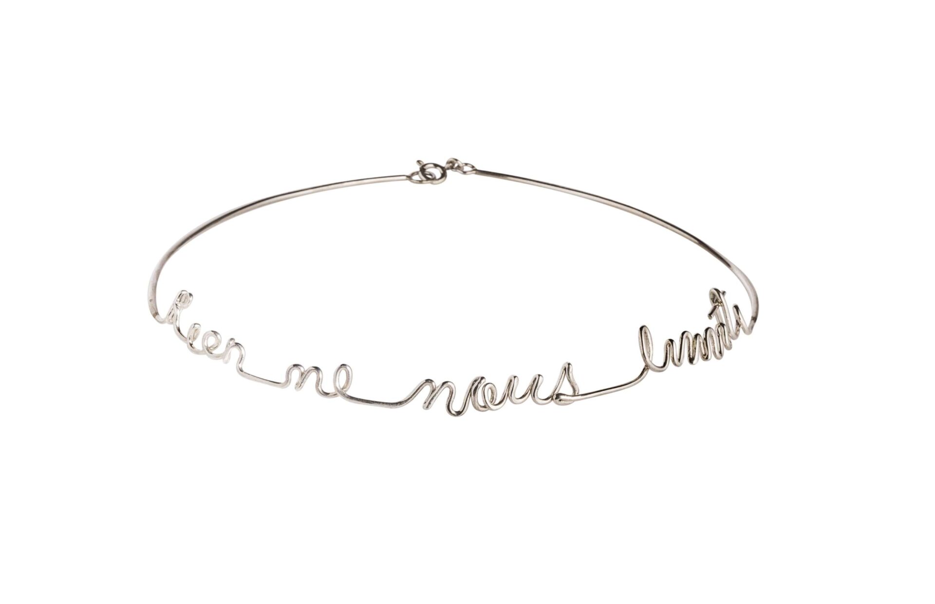 Alejandra de coss women´s simone silver choker Jewelry choker Luxury Shoes 