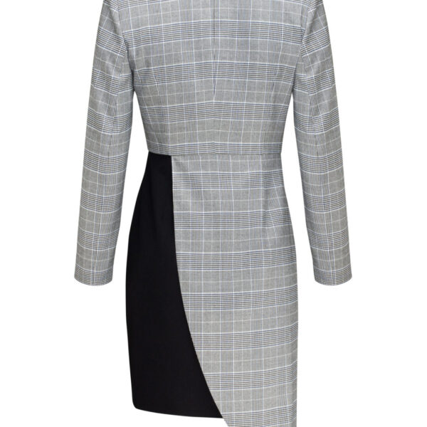 Lani Studio Asymmetric Cage Russian Tuxedo Dress, view 3